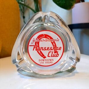 Vintage Ashtray - Joe W. Brown'a Horseshoe Club - Las Vegas